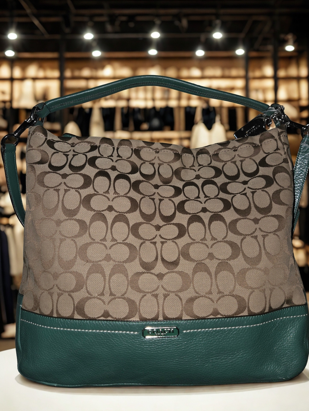Coach Monogram Val Duffle Bag